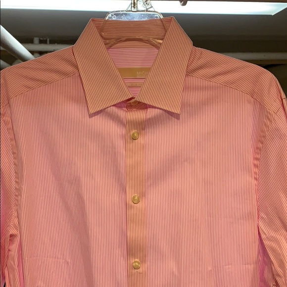 Michael Kors Slim Fit Dress Shirt 15.5/34-35 - Picture 2 of 5